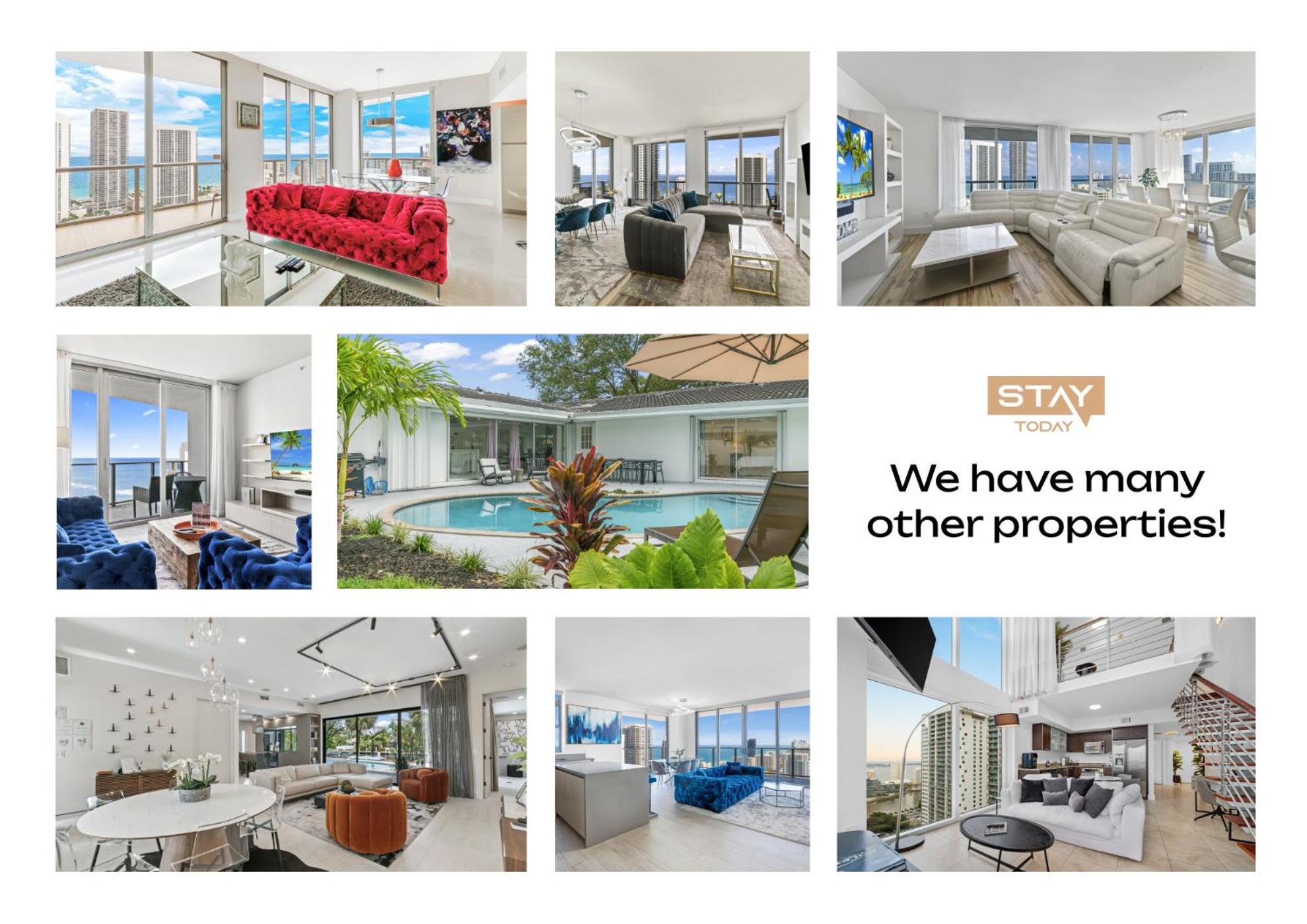 הוליווד Hyde Beach House Three-Bedroom, Waterfront, Ocean And Intercostal View, Rooftop Pool, 5 Min Walk To Beach מראה חיצוני תמונה
